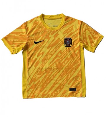 Lacne Muži Futbalové dres Portugalsko Brankarsky  ME 2024 Krátky Rukáv - Domáci